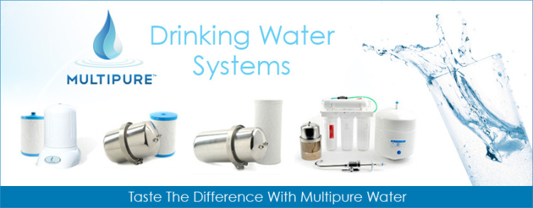 Multipure water filters